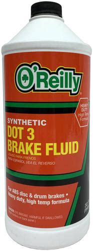 o'reilly dot 4 brake fluid.